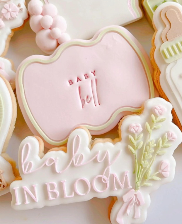 Boss Embossers - Baby in Bloom Debosser and Cutter