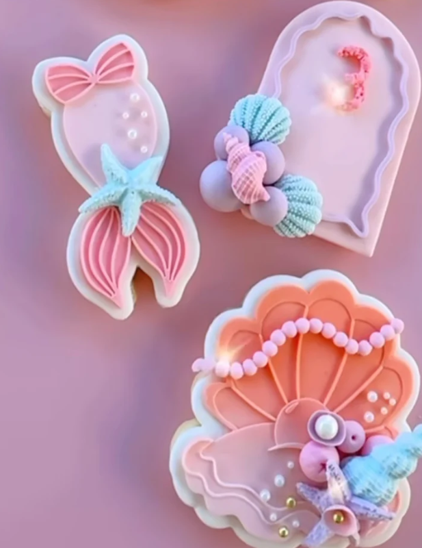 Boss Embossers - Mermaid Tail Debosser and Cutter