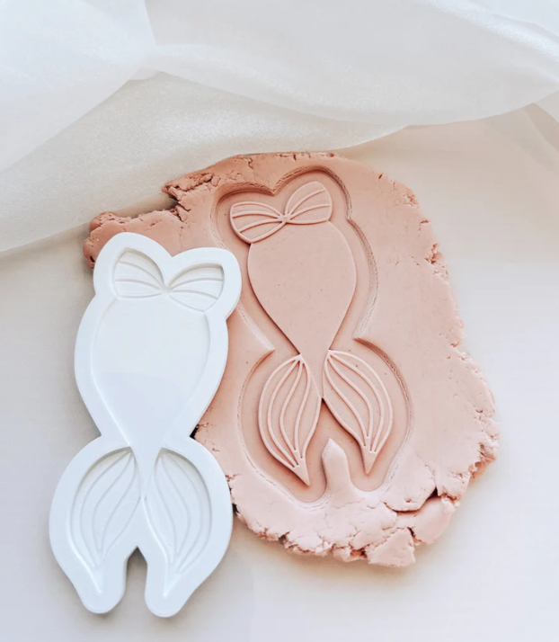 Boss Embossers - Mermaid Tail Debosser and Cutter