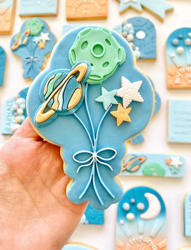 Boss Embossers - Space Minis Set of 3 Debosser and Cutter