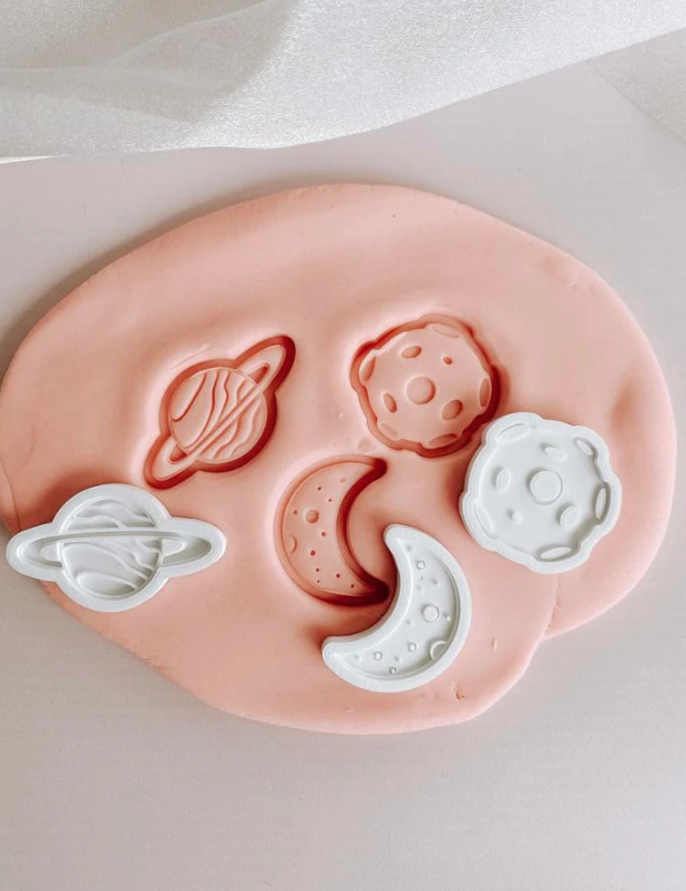 Boss Embossers - Space Minis Set of 3 Debosser and Cutter