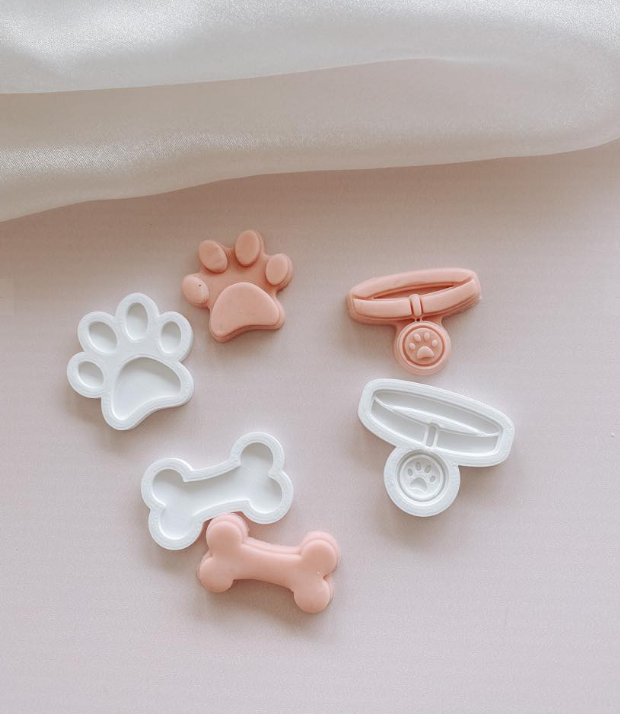 Boss Embossers - Pup Minis Set of 3 Debosser and Cutter