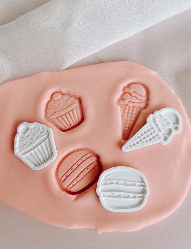 Boss Embossers - Sweets 2.0 Set of 3 Mini Debosser and Cutters