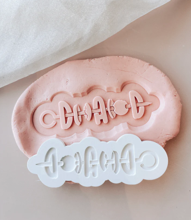 Boss Embossers - BBQ Dad Skewer Stamp and Cutter