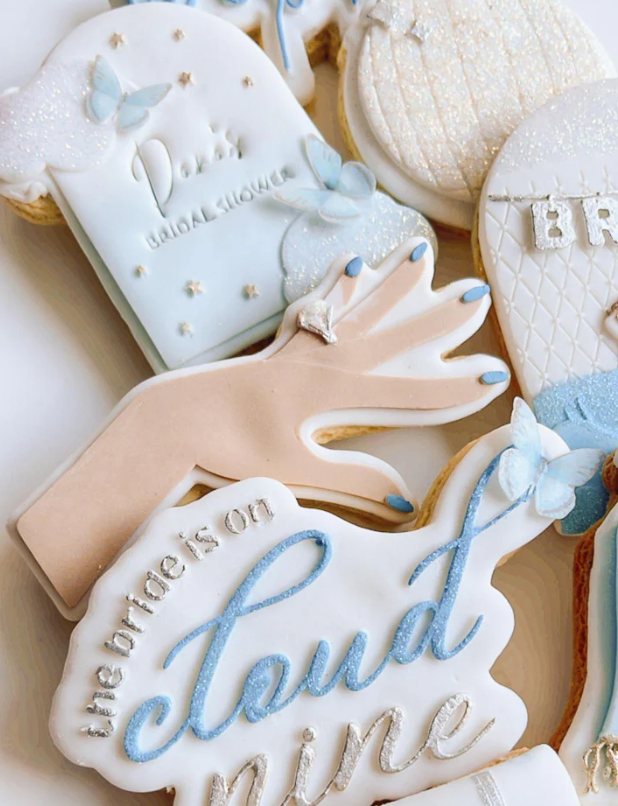 Boss Embossers - Extended Hand with Engagement Ring  Debosser and Cutter