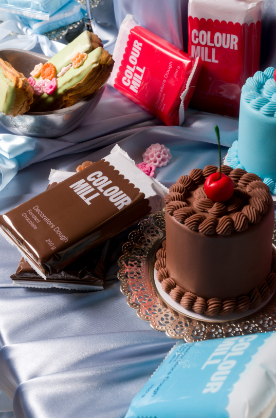 Colour Mill Decorators Dough 250g - Chocolate