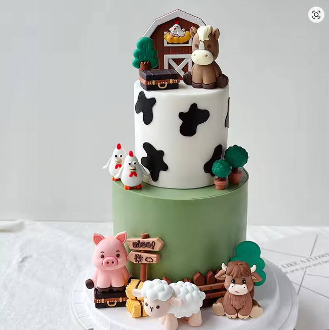 Cake Topper Highland Cow