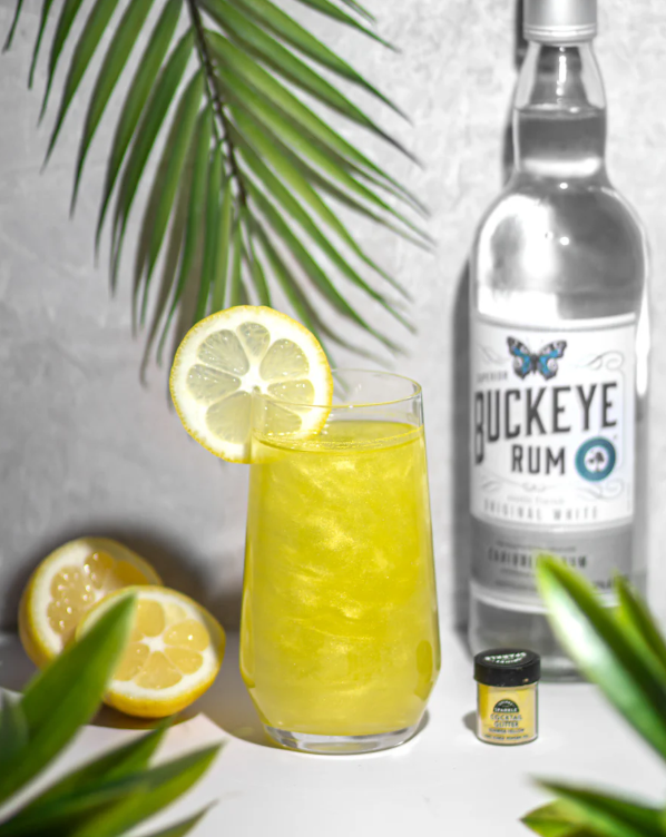 Cocktail Glitter - Sunrise Yellow