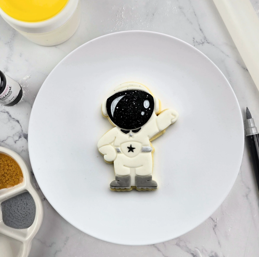 Custom Cookie Cutters - Astronaut Cutter & Embosser Set