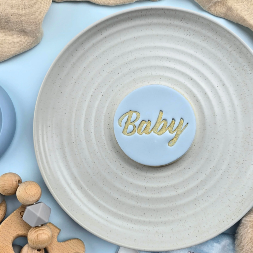Custom Cookie Cutters - Baby Embosser 60mm