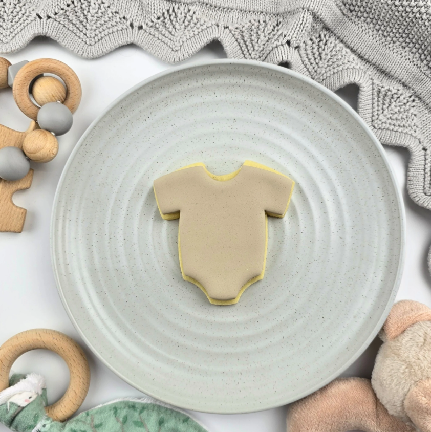 Custom Cookie Cutters - Baby Onesie Cutter 89mm