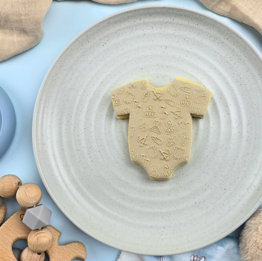 Custom Cookie Cutters - Baby Pattern Plate