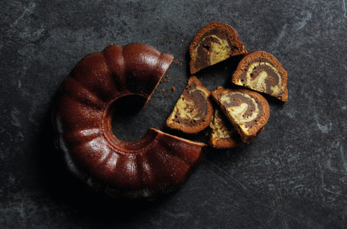 MasterCraft Heavy Base Fluted Ring Cake Pan 27cm