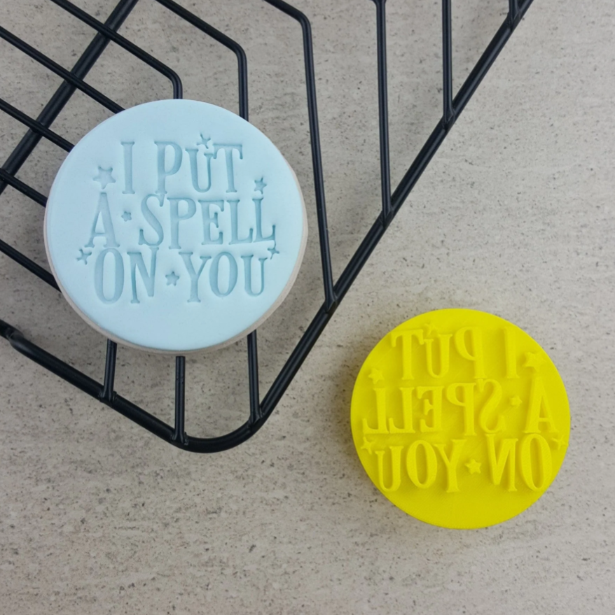 I Put A Spell on You Embosser 60mm