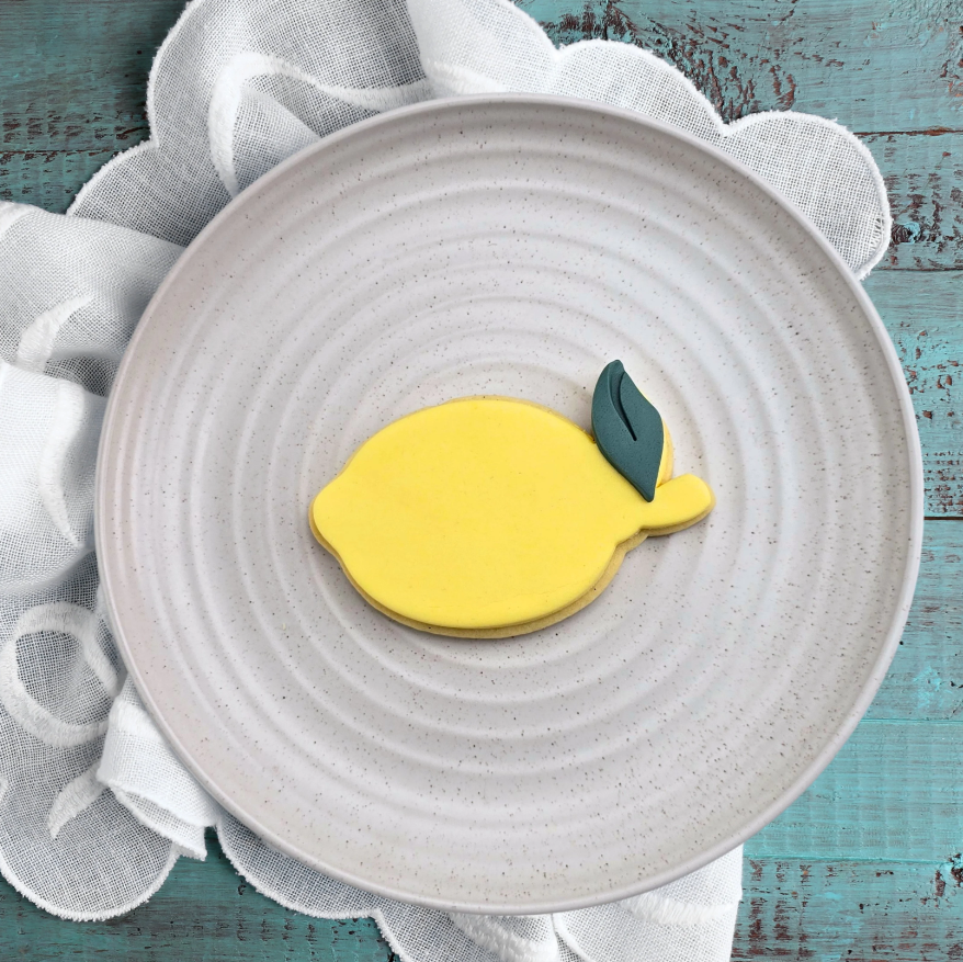 Custom Cookie Cutters - Lemon Embosser & Cutter