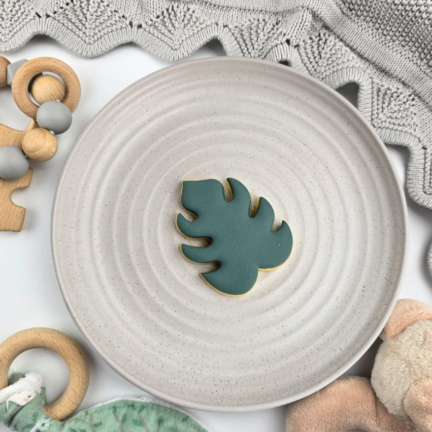 Custom Cookie Cutters - Monstera Leaf Cutter 3"