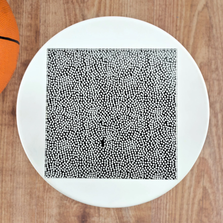 Custom Cookie Cutters - Basketball Dimple Debosser Plate