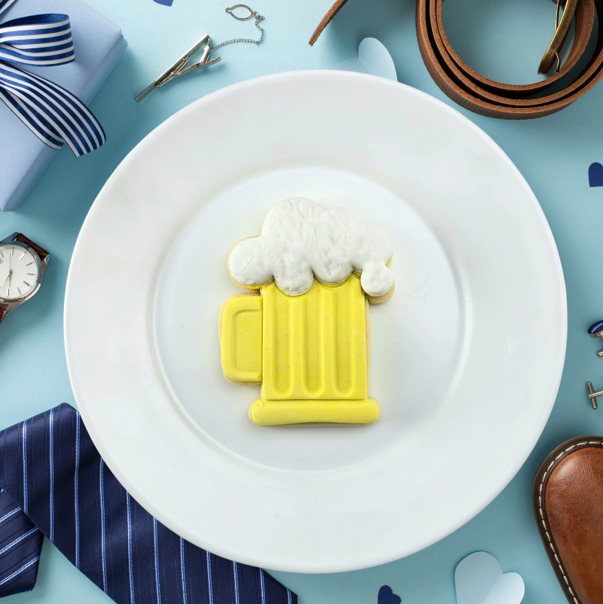 Custom Cookie Cutters - Beer Mug Embosser and 2 x Cutters