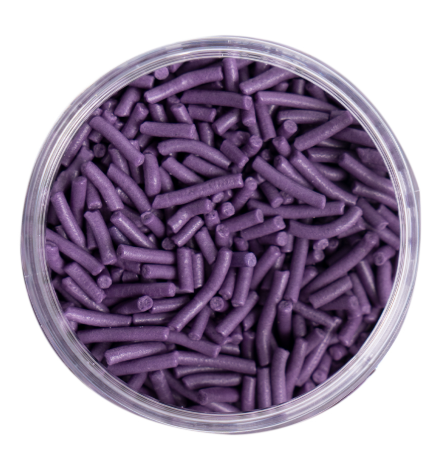Jimmies Purple 1mm Sprinkles - Sprinks 60g