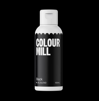 Colour Mill Oil Based Colouring 100ml - Black