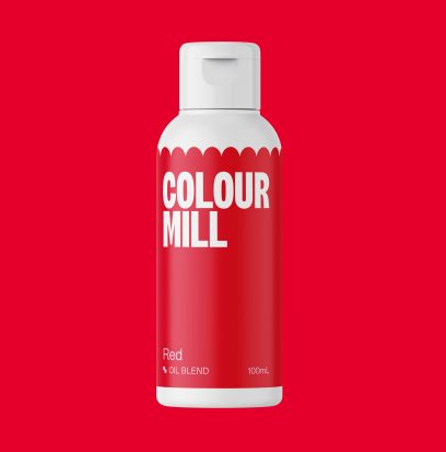 Colour Mill Oil Based Colouring 100ml- Red