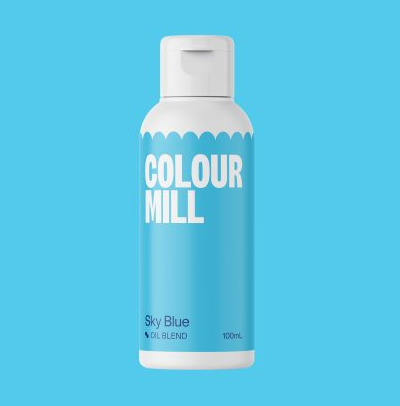 Colour Mill Oil Based Colouring 100ml - Sky Blue