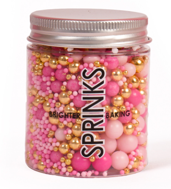 Pink Velvet Crunch Sprinkles - Sprinks 70g