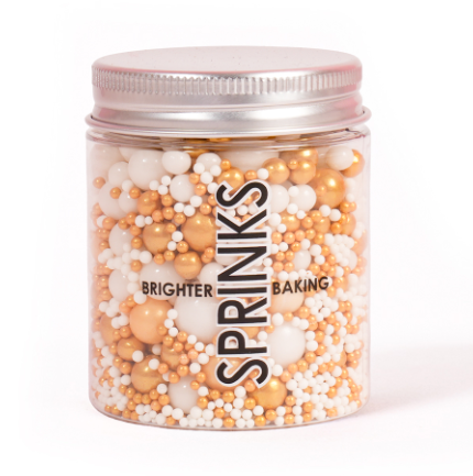 Champagne Velvet Crunch Sprinkles - Sprinks 70g