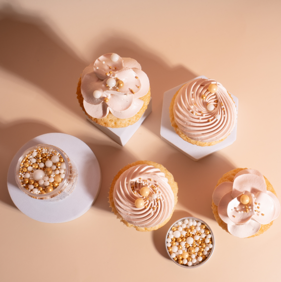 Champagne Velvet Crunch Sprinkles - Sprinks 70g