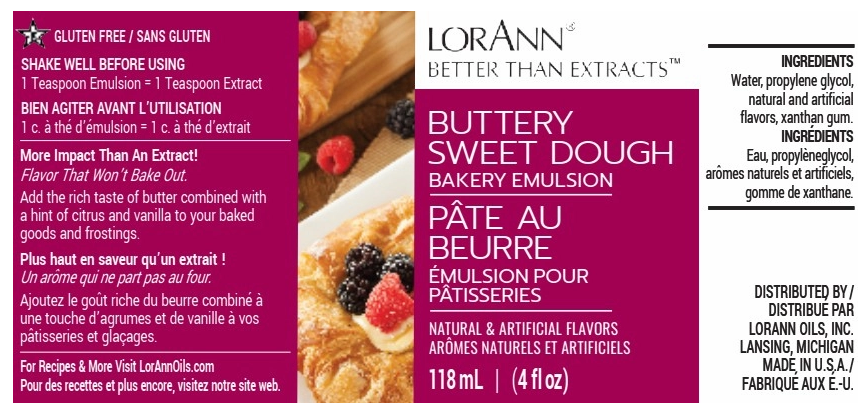 LorAnn Baking Emulsion 4oz - Buttery Sweet Dough