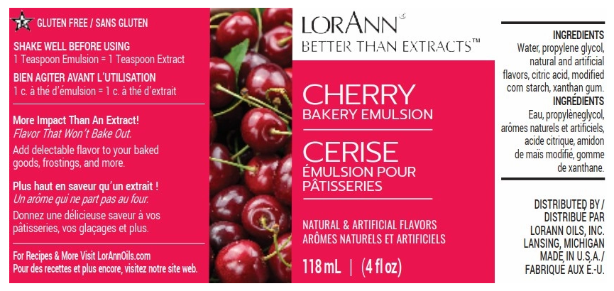 LorAnn Baking Emulsion 4oz - Cherry