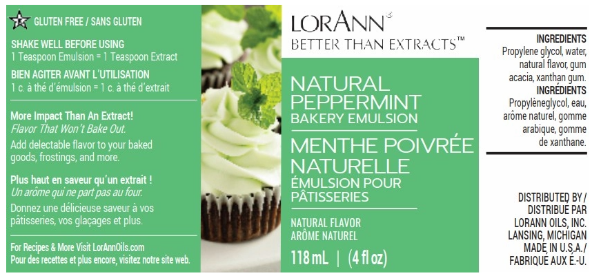 LorAnn Baking Emulsion 4oz - Peppermint