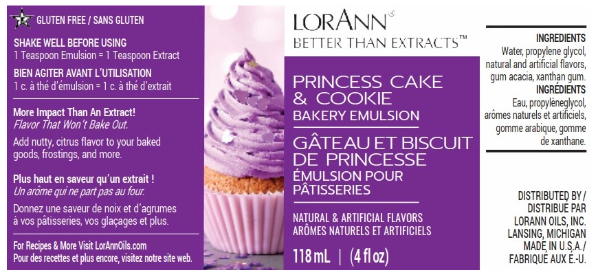 LorAnn Baking Emulsion 4oz - Princess Cake & Cookie