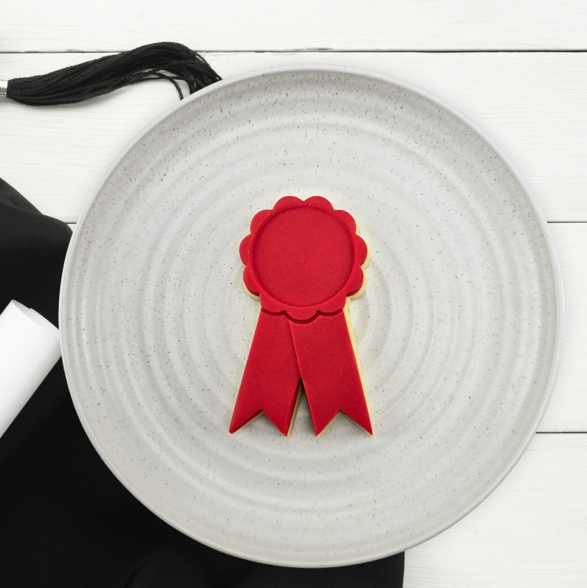 Custom Cookie Cutters - Award Ribbon Embosser & Cutter