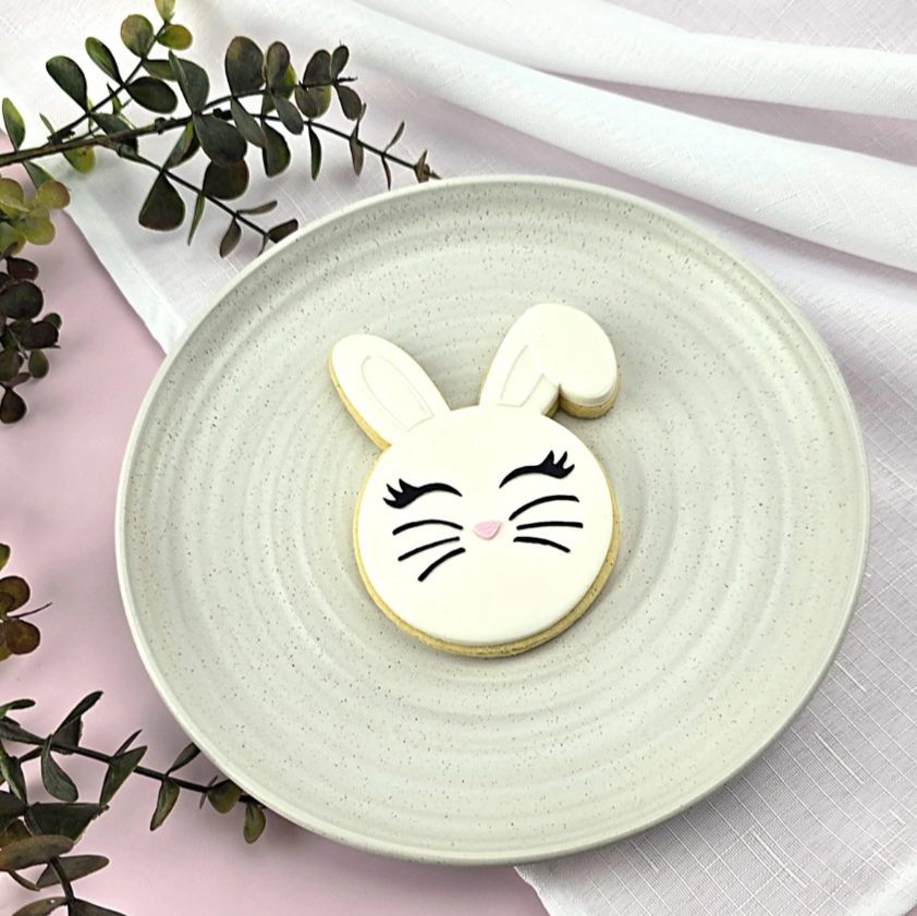 Custom Cookie Cutters - Easter Bunny Embosser & Cutter