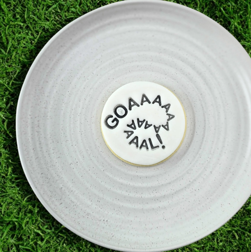 Custom Cookie Cutters - Goaaaaal! Embosser
