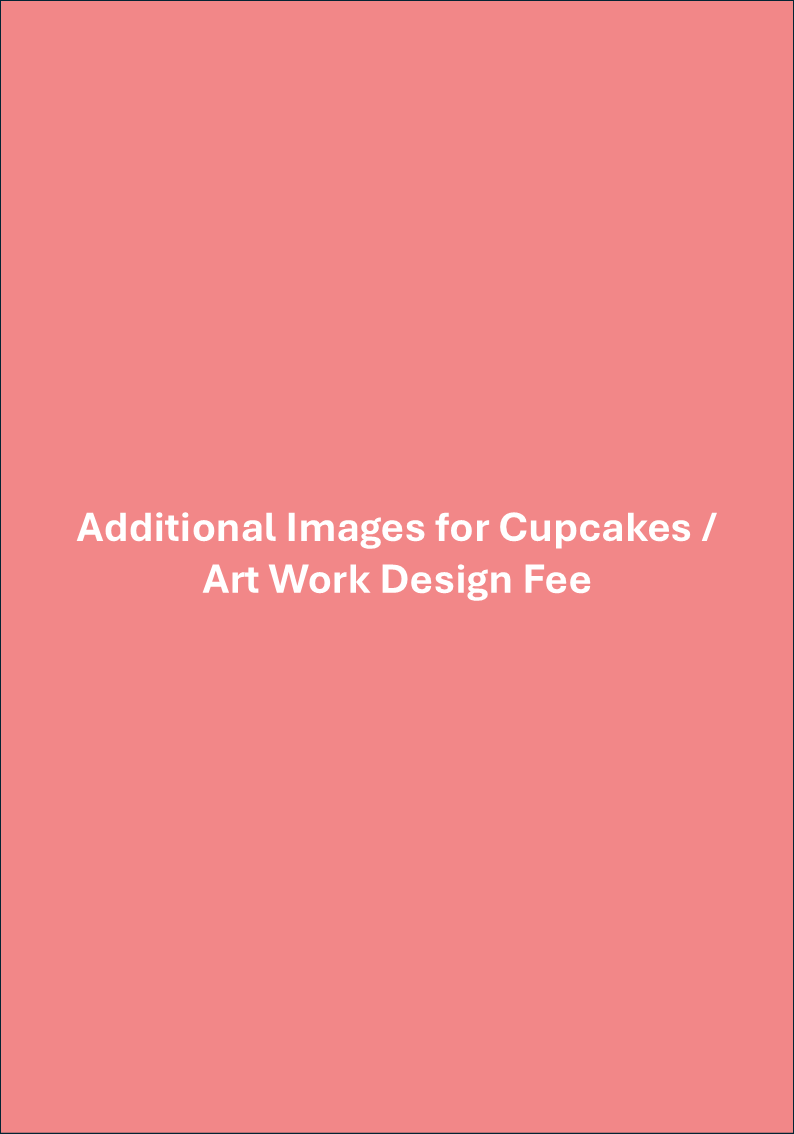 Custom Edible Images - Additional Images for Cupcakes/Art Work Design Fee
