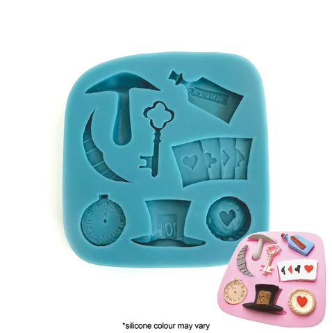 Alice in Wonderland Silicone Mould
