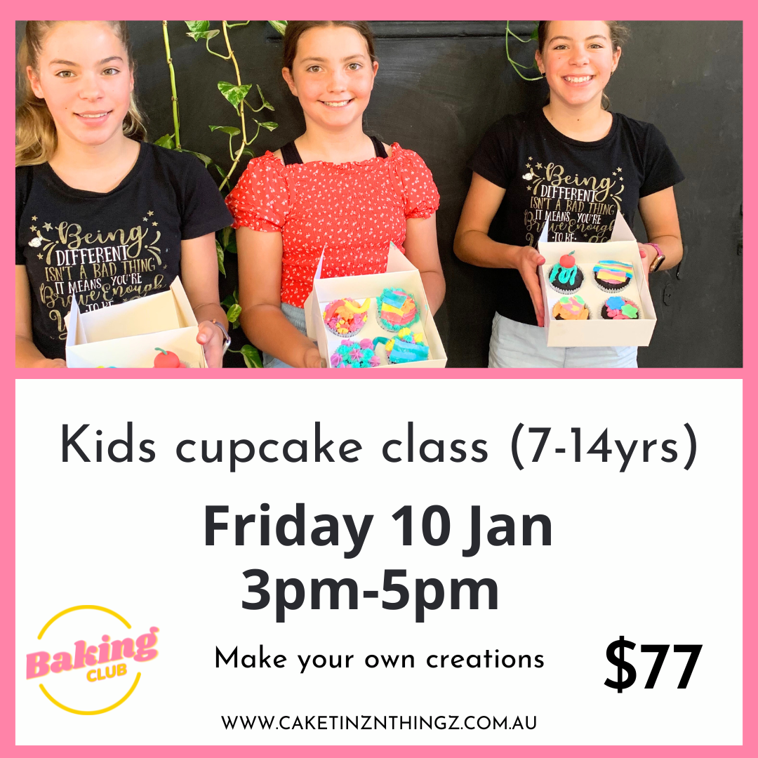 Kids Cupcake Class (7-14 years)