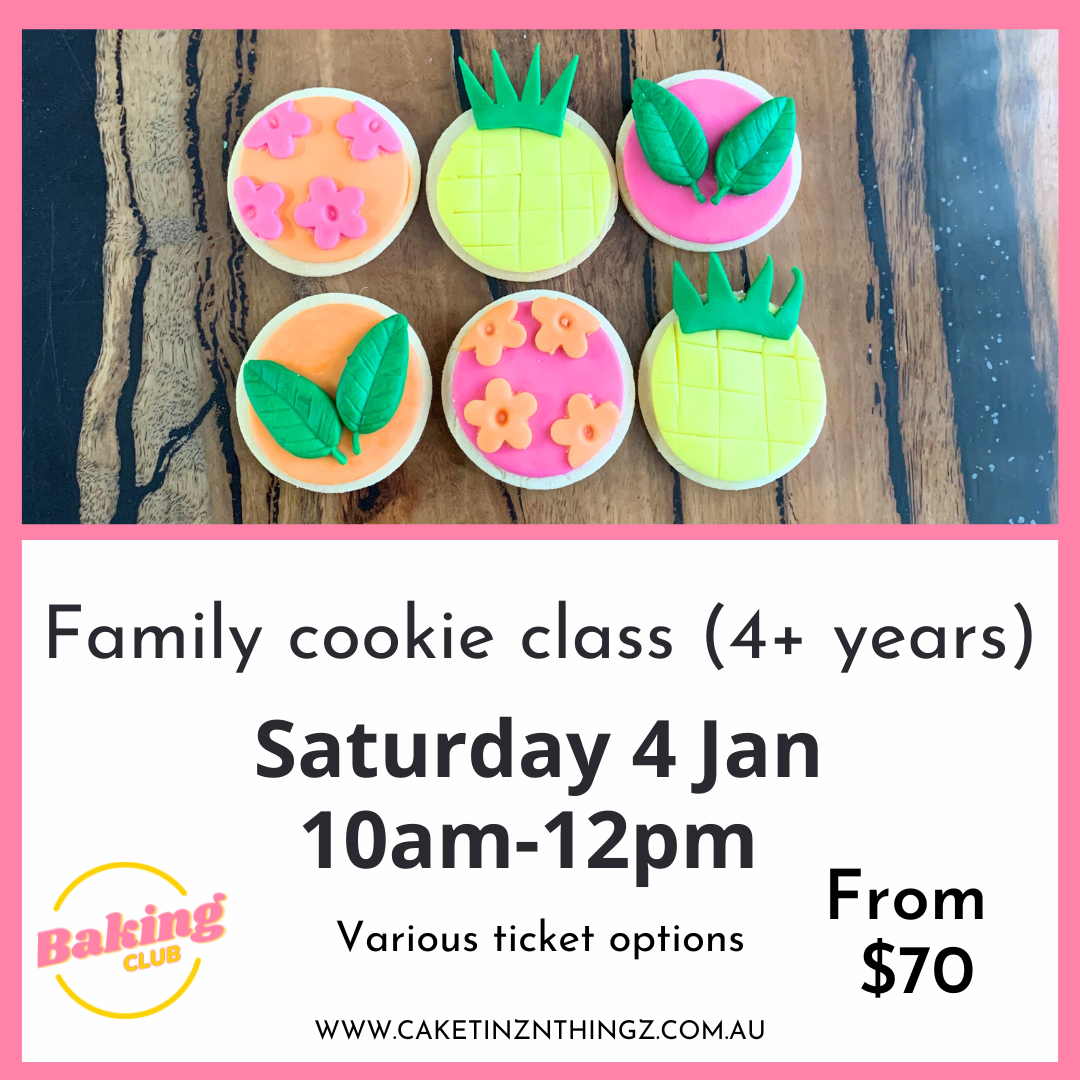 Family Cookie Class (4+ years)