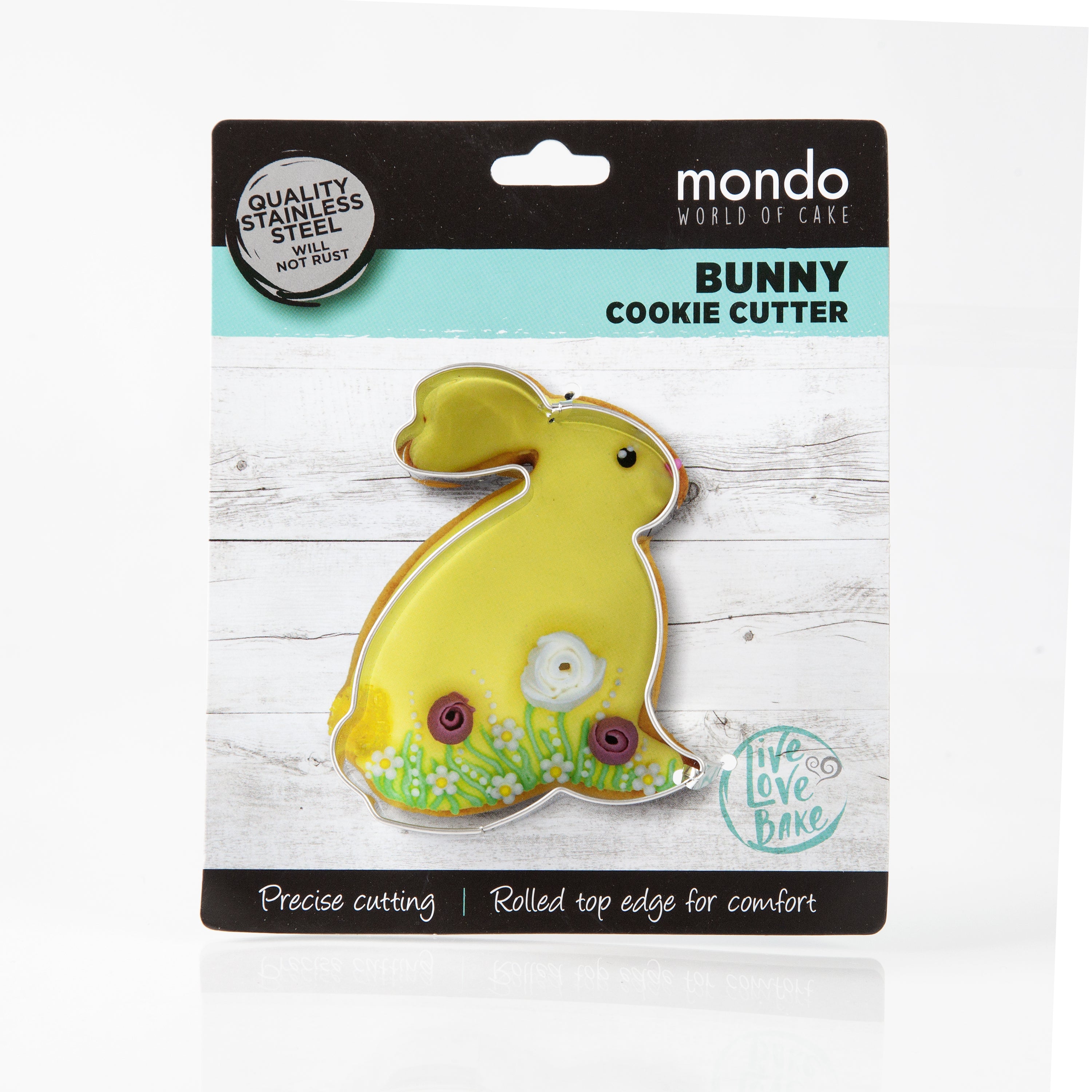 Mondo Bunny Stainless Steel Cookie Cutter
