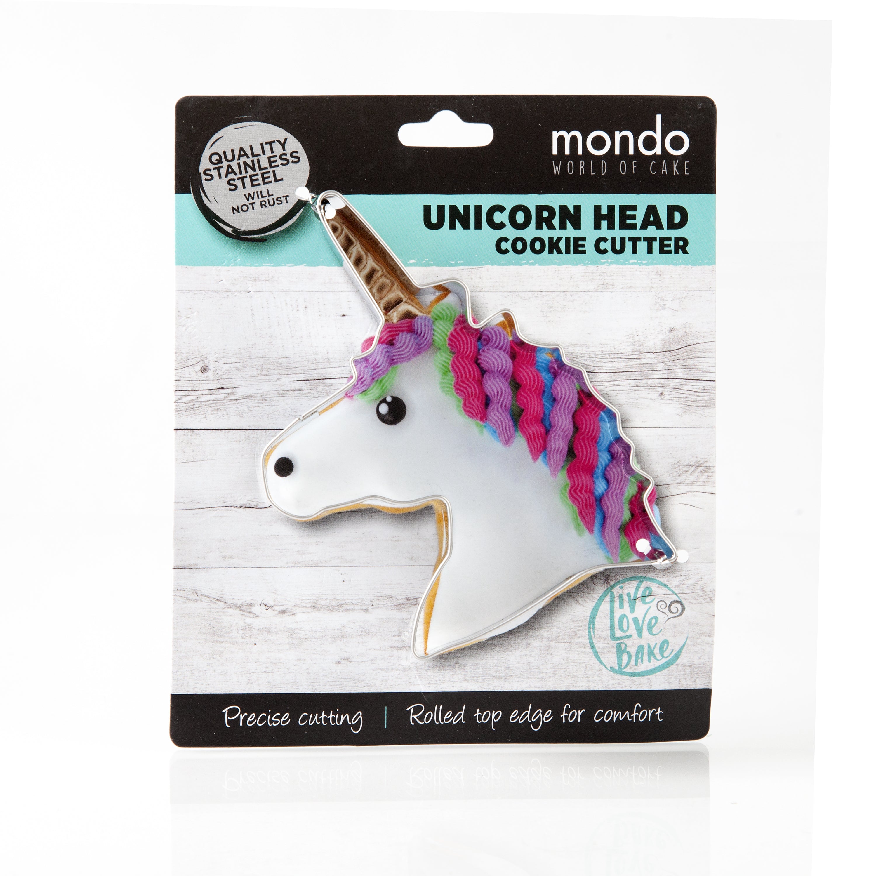 Mondo Unicorn Head Cookie Cutter
