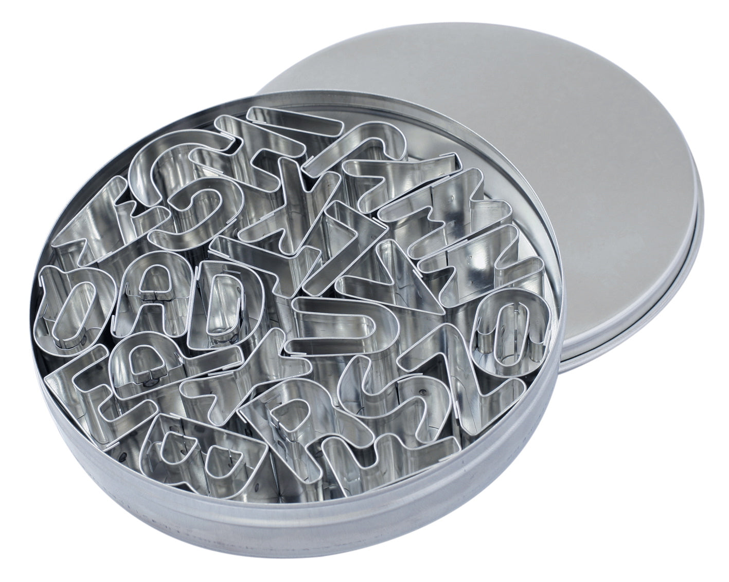 Mondo Alphabet Set S/S Cookie Cutter (Set of 26)