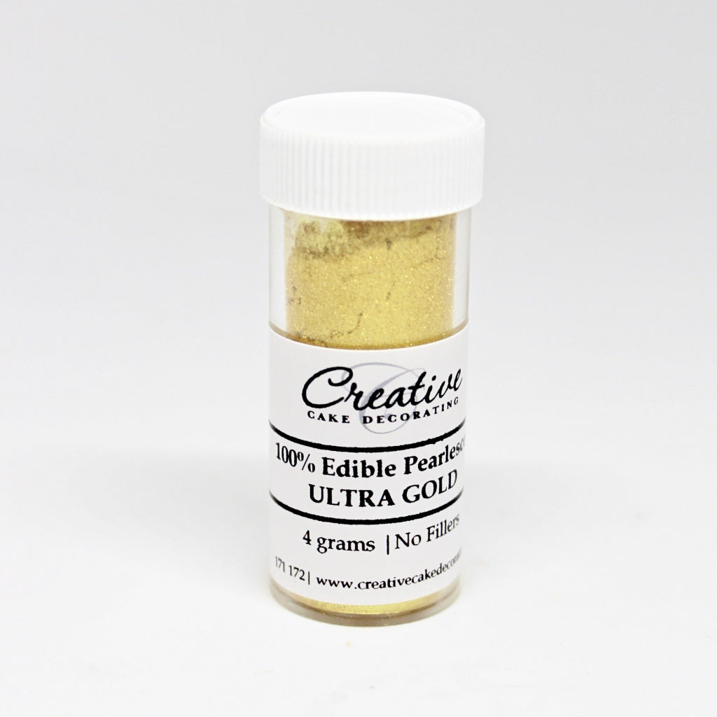Creative Cake Decorating Dust - Pearl Lustre Ultra Gold 4g