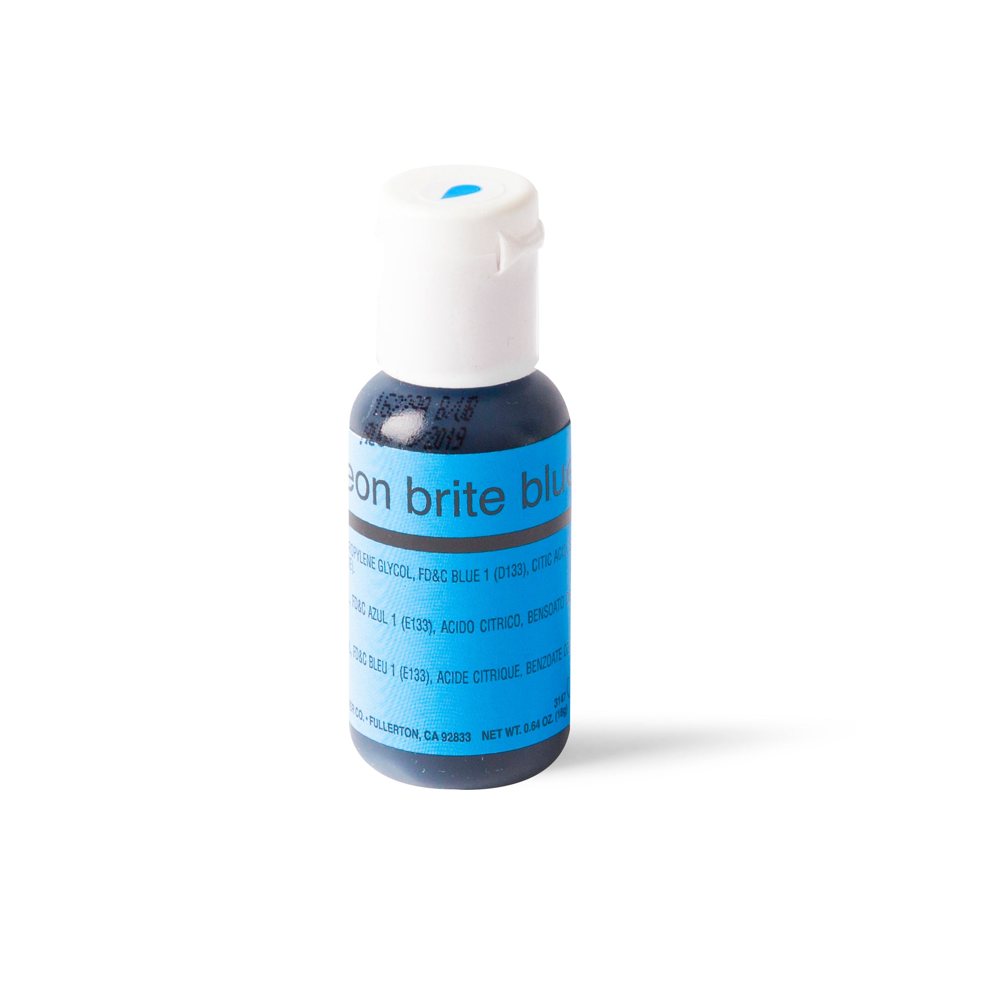 Airbrush Neon Brite Blue - Chefmaster 18ml