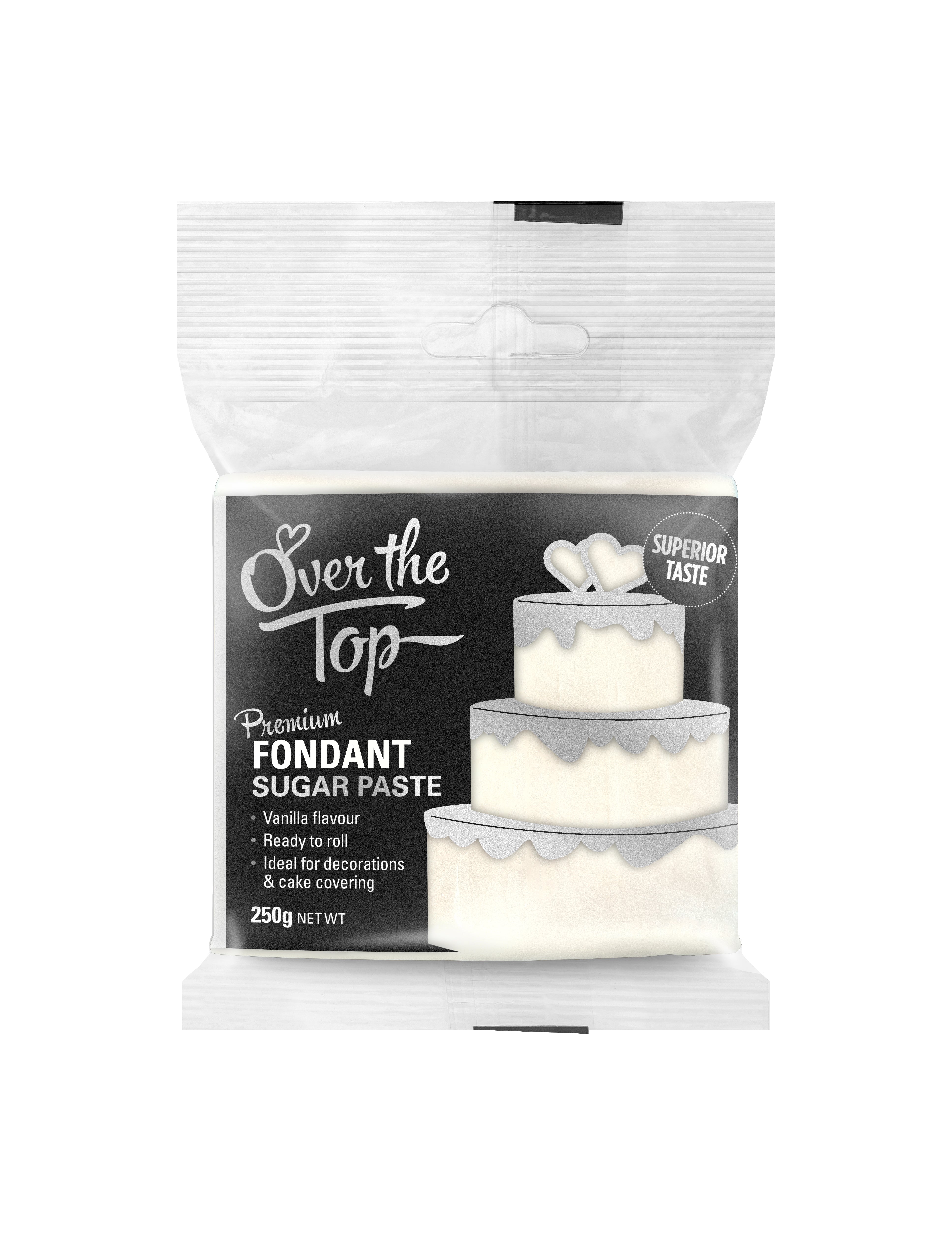 Over the top - Fondant White 250g