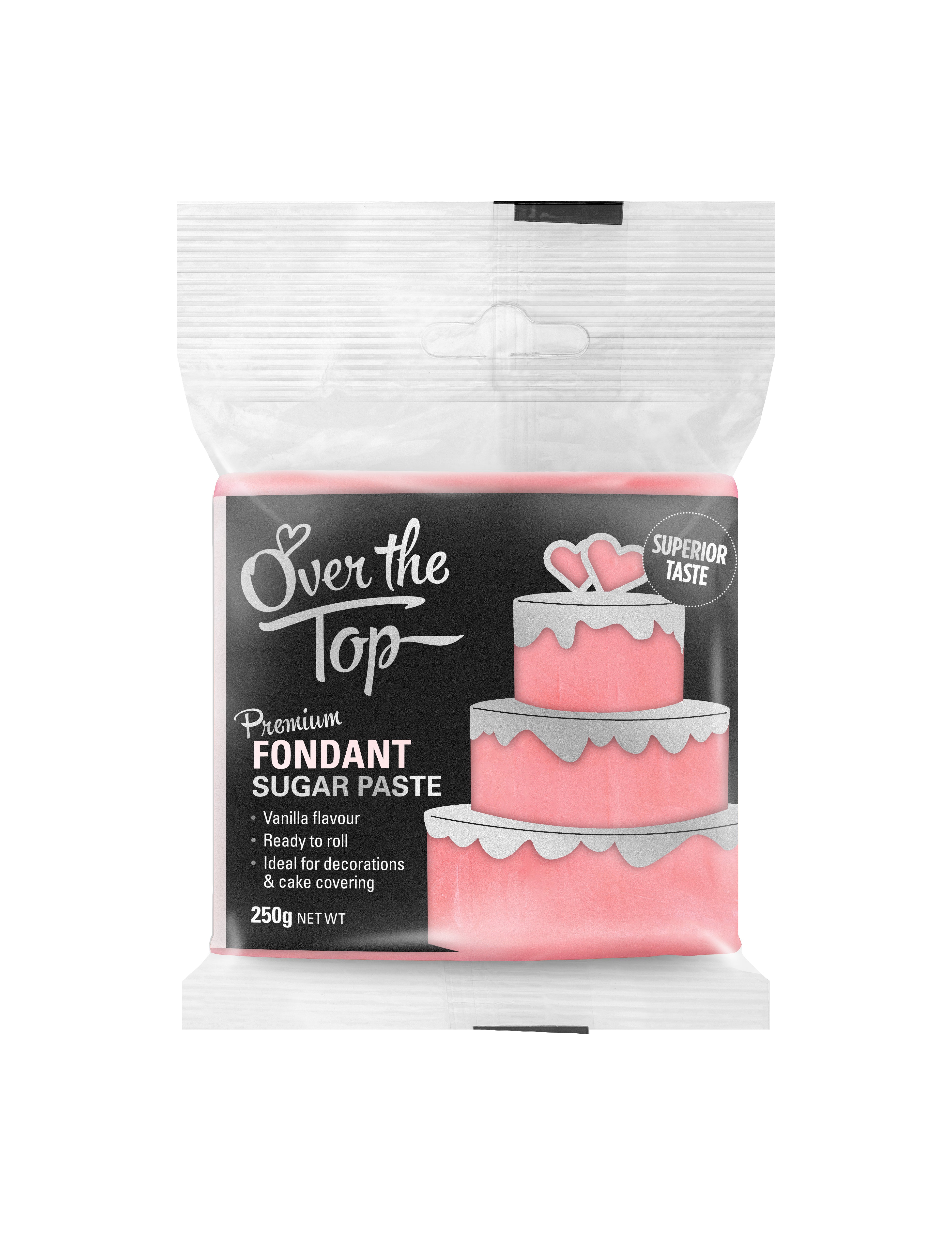 Over the top - Fondant Rose Pink 250g