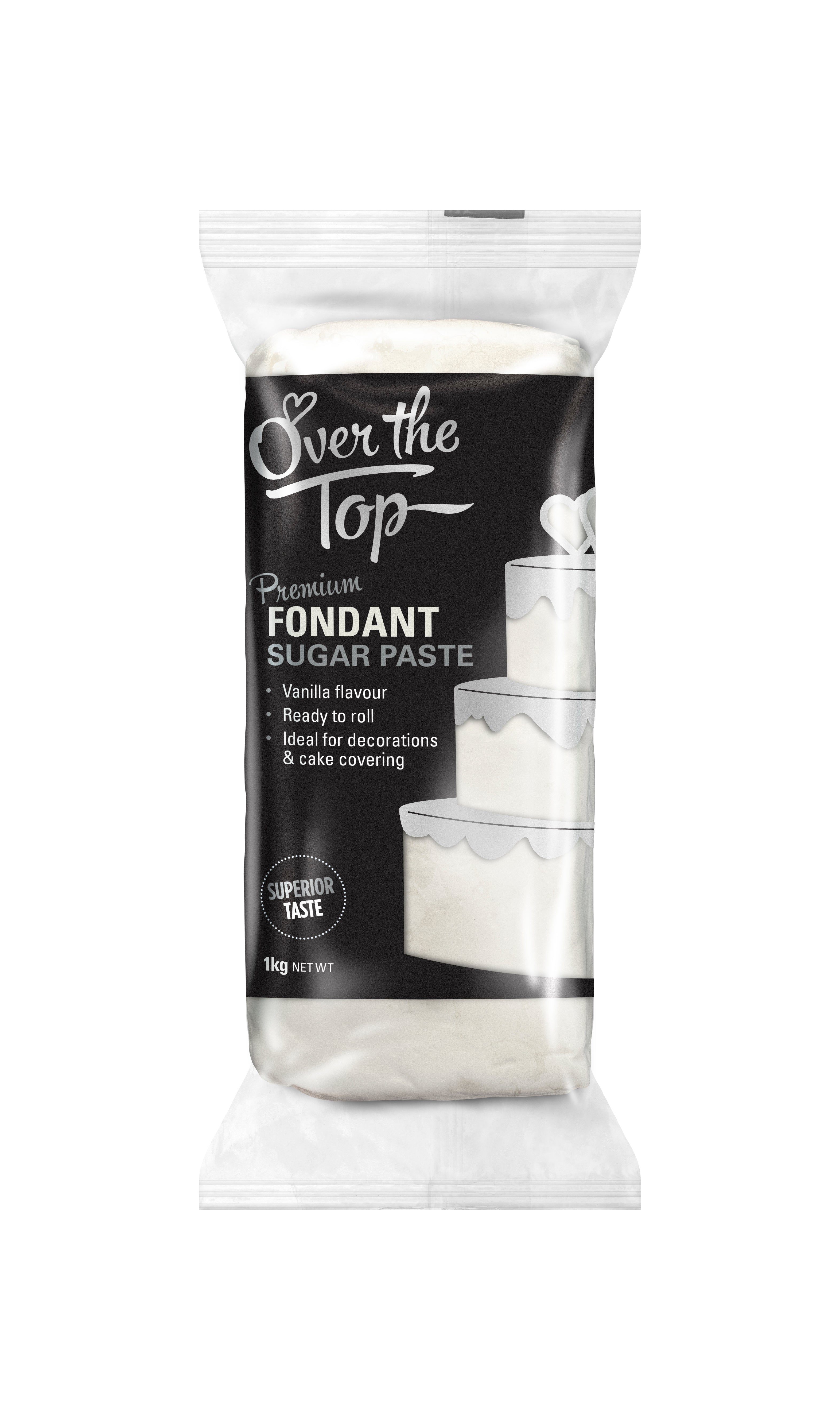 Over The Top - Fondant White 1kg