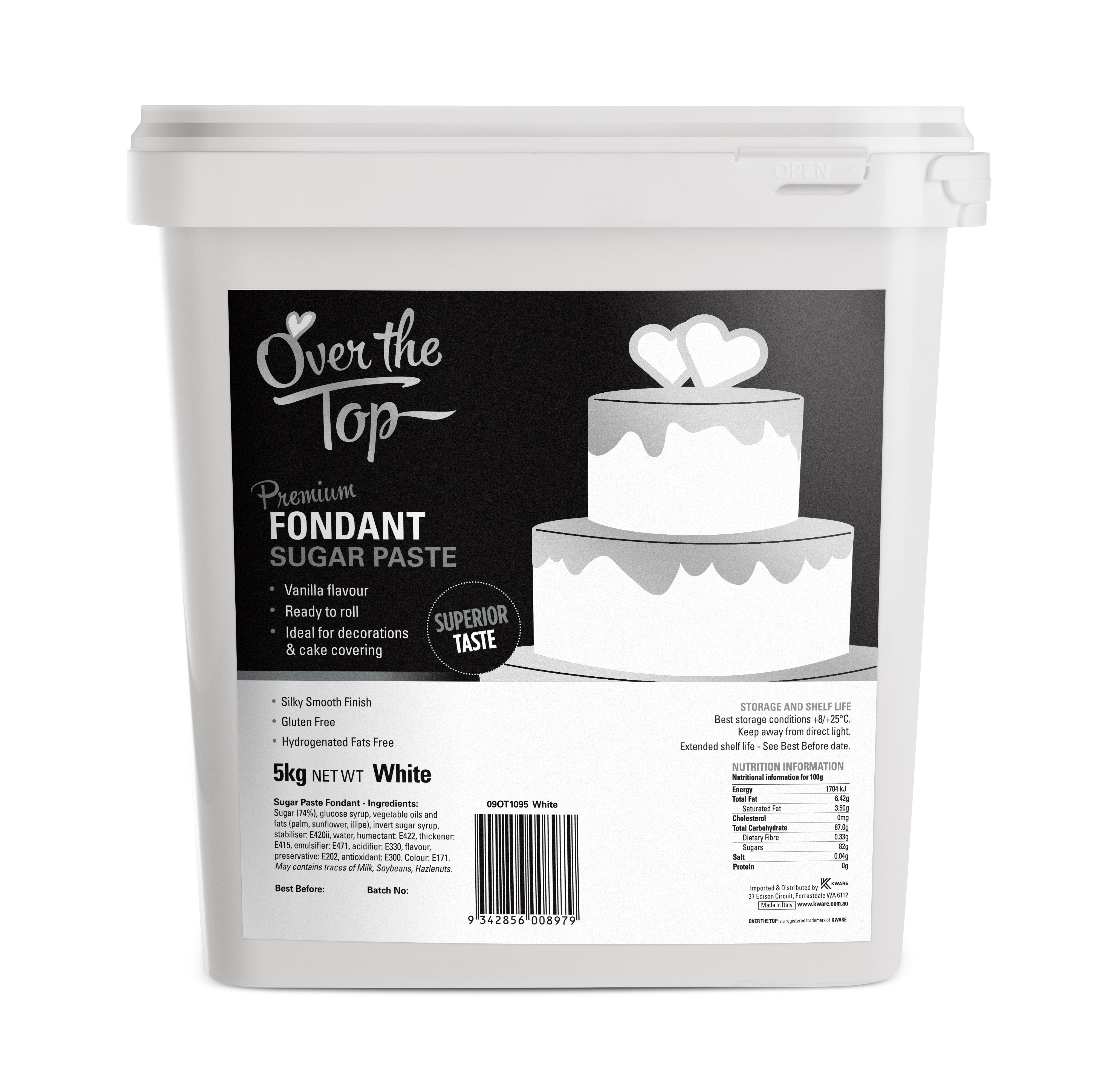 Over the top - Fondant White 5kg