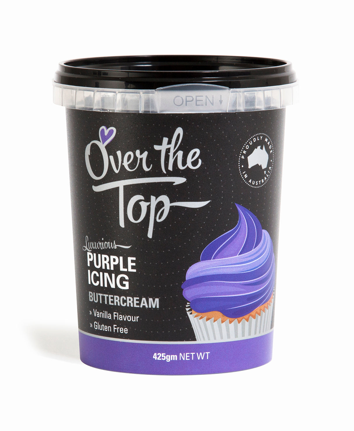 Over the Top - Buttercream Purple 425g